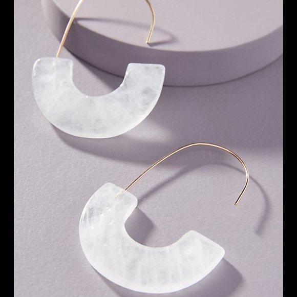 Anthropologie Jewelry - Anthropologie quartz earrings